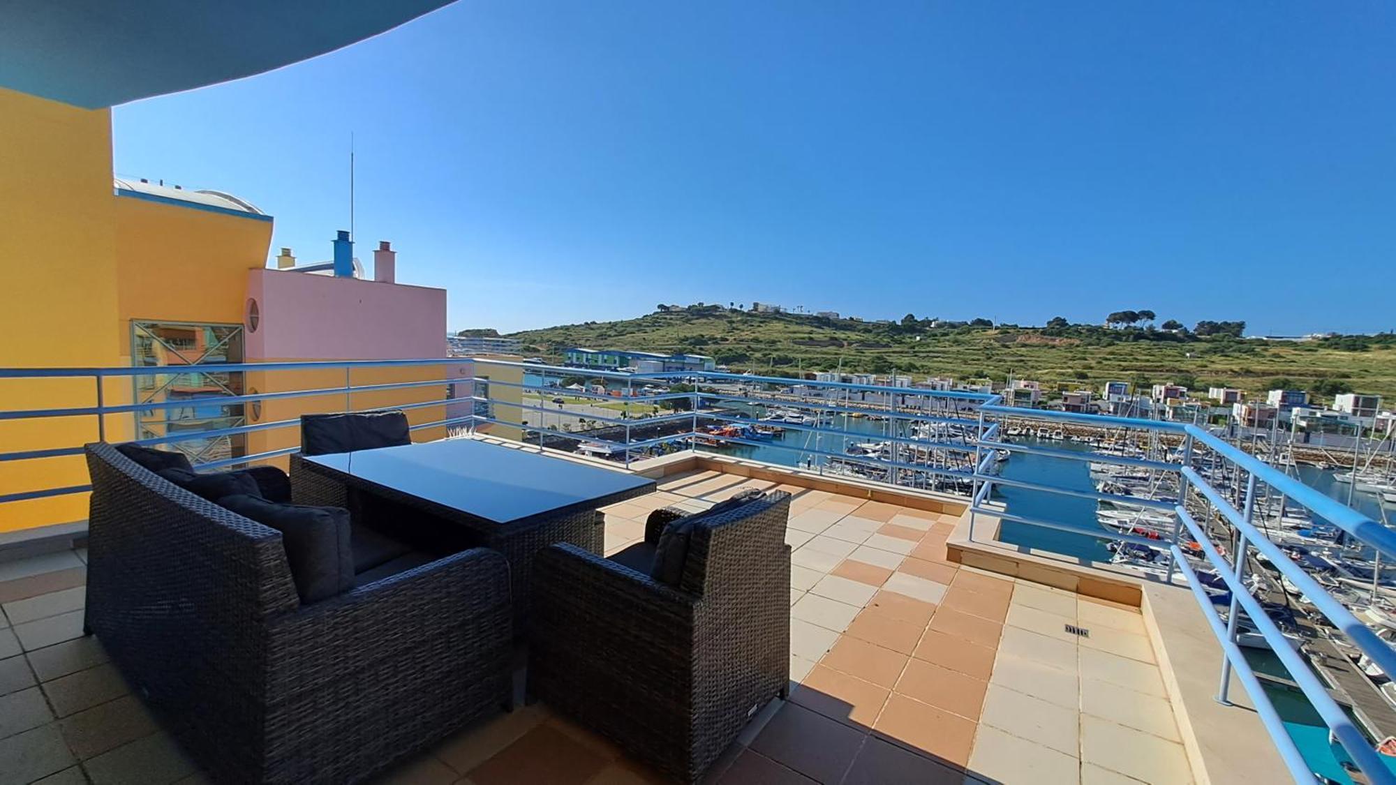 Albufeira Marina Penthouse 1 Daire Dış mekan fotoğraf